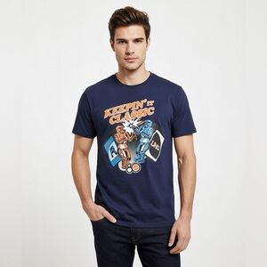 UNO and Rock 'Em Sock 'Em Robots Graphic T-Shirt